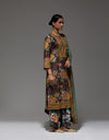 Brown Gulab Kurta With Dupatta