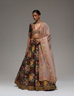 Brown Shemmy Shemmy Lehenga