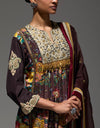 Brown Shimi Shimi Saleem Gather Kurta