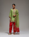 Pista Green Sohar Kurta Set