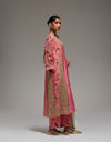 Blush Pink 4 Kali Kurta Set