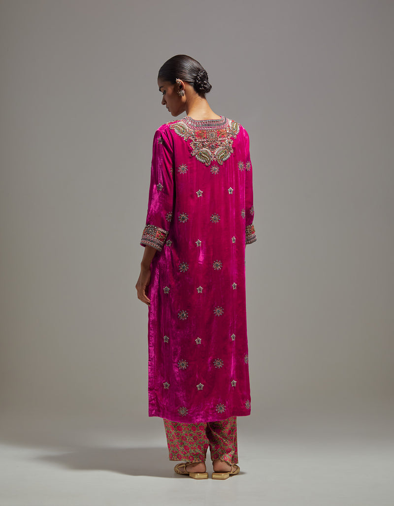 Rani Naim Kurta Set