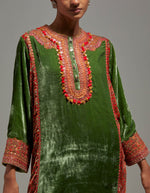 Pista Green Safiya Kurta Set