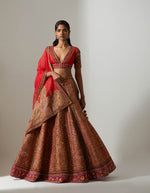 Red Shaadi Lehenga Set