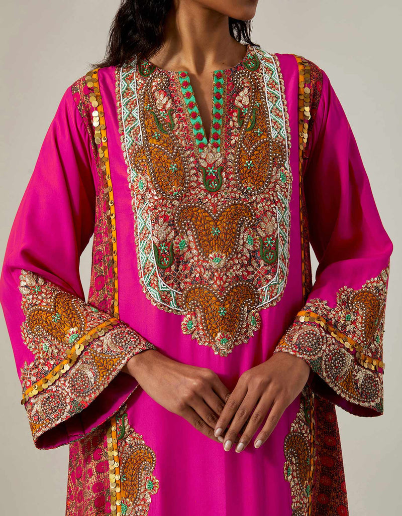 Pink Wow Kurta Set