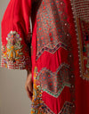 Red Zig-Zag Sooraj Kurta Set