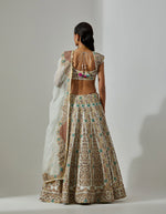 Ice Blue Saiful Lehenga Set