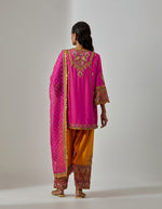 Pink Chota Ambi Cheetah Dupatta